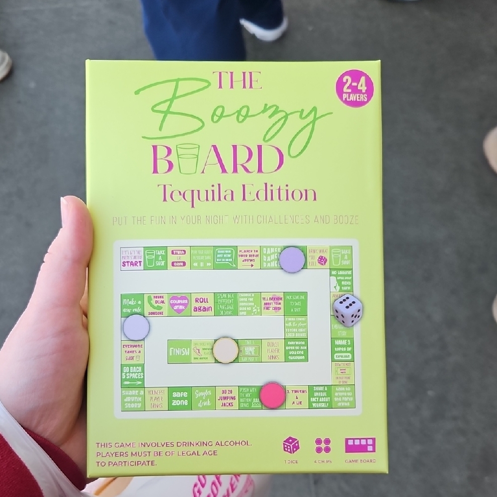 The Boozy Board Game - Tequila Edition